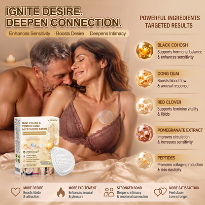 HISKIN® Bust Volume, Lift & Firming Nano Microneedle Patch Volufiline + Exosome + Copper Peptide Formula Powered by Cellular Renewal Technology (Copy)