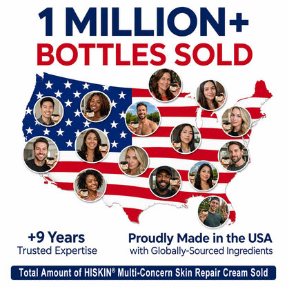 HISKIN® Multi-Concern Skin Repair Cream (One powerful cream to repair inflammation, dryness, aging, pigmentation, and visible skin damage.)