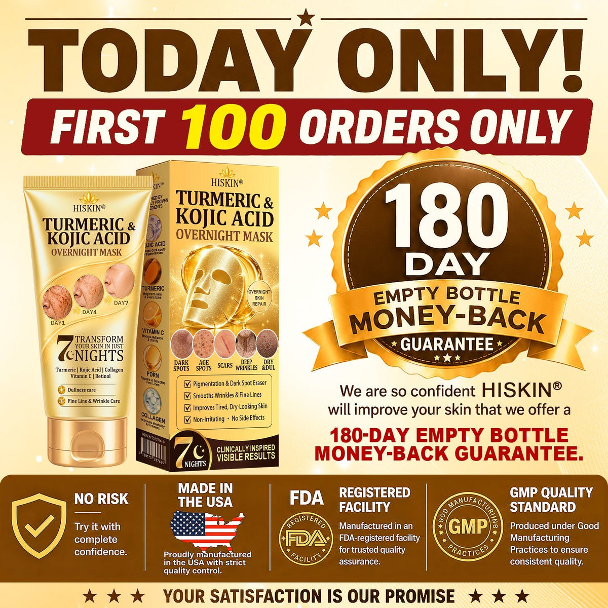 🇺🇸𝑶𝒇𝒇𝒊𝒄𝒊𝒂𝒍 𝑺𝒕𝒐𝒓𝒆|𝐍𝐞𝐰! 🆕🆕𝐇𝐢𝐬𝐤𝐢𝐧® 𝐓𝐮𝐫𝐦𝐞𝐫𝐢𝐜 × 𝐊𝐨𝐣𝐢𝐜 𝐀𝐜𝐢𝐝 𝐎𝐯𝐞𝐫𝐧𝐢𝐠𝐡𝐭 𝐏𝐞𝐞𝐥-𝐎𝐟𝐟 𝐌𝐚𝐬𝐤 — 𝐅𝐚𝐝𝐞 𝐒𝐭𝐮𝐛𝐛𝐨𝐫𝐧 𝐃𝐚𝐫𝐤 𝐒𝐩𝐨𝐭𝐬 & 𝐒𝐦𝐨𝐨𝐭𝐡 𝐕𝐢𝐬𝐢𝐛𝐥𝐞 𝐖𝐫𝐢𝐧𝐤𝐥𝐞𝐬 𝐖𝐡𝐢𝐥𝐞 𝐘𝐨𝐮 𝐒𝐥𝐞𝐞𝐩 🌙✨ 𝐓𝐮𝐫𝐦𝐞𝐫𝐢𝐜 × 𝐊𝐨𝐣𝐢𝐜 𝐀𝐜𝐢𝐝 × 𝐏𝐞𝐩𝐭𝐢𝐝𝐞𝐬 ✅ 𝐎𝐧𝐞 𝐒𝐭𝐞𝐩 𝐚 𝐍𝐢𝐠𝐡𝐭 · 𝐕𝐢𝐬𝐢𝐛𝐥𝐞 𝐂𝐡𝐚𝐧𝐠𝐞𝐬 𝐢𝐧 𝟕 𝐍𝐢𝐠𝐡𝐭𝐬 💯