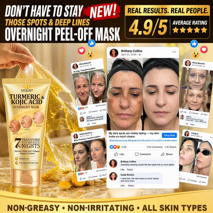 🇺🇸𝑶𝒇𝒇𝒊𝒄𝒊𝒂𝒍 𝑺𝒕𝒐𝒓𝒆|𝐍𝐞𝐰! 🆕🆕𝐇𝐢𝐬𝐤𝐢𝐧® 𝐓𝐮𝐫𝐦𝐞𝐫𝐢𝐜 × 𝐊𝐨𝐣𝐢𝐜 𝐀𝐜𝐢𝐝 𝐎𝐯𝐞𝐫𝐧𝐢𝐠𝐡𝐭 𝐏𝐞𝐞𝐥-𝐎𝐟𝐟 𝐌𝐚𝐬𝐤 — 𝐅𝐚𝐝𝐞 𝐒𝐭𝐮𝐛𝐛𝐨𝐫𝐧 𝐃𝐚𝐫𝐤 𝐒𝐩𝐨𝐭𝐬 & 𝐒𝐦𝐨𝐨𝐭𝐡 𝐕𝐢𝐬𝐢𝐛𝐥𝐞 𝐖𝐫𝐢𝐧𝐤𝐥𝐞𝐬 𝐖𝐡𝐢𝐥𝐞 𝐘𝐨𝐮 𝐒𝐥𝐞𝐞𝐩 🌙✨ 𝐓𝐮𝐫𝐦𝐞𝐫𝐢𝐜 × 𝐊𝐨𝐣𝐢𝐜 𝐀𝐜𝐢𝐝 × 𝐏𝐞𝐩𝐭𝐢𝐝𝐞𝐬 ✅ 𝐎𝐧𝐞 𝐒𝐭𝐞𝐩 𝐚 𝐍𝐢𝐠𝐡𝐭 · 𝐕𝐢𝐬𝐢𝐛𝐥𝐞 𝐂𝐡𝐚𝐧𝐠𝐞𝐬 𝐢𝐧 𝟕 𝐍𝐢𝐠𝐡𝐭𝐬 💯